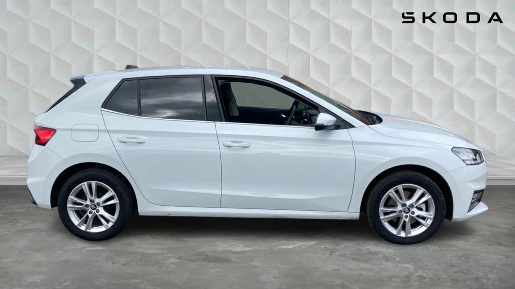 Skoda Fabia 1.0 Tsi Se L Edition Dsg Euro 6 5-Door VK75LTV White #4
