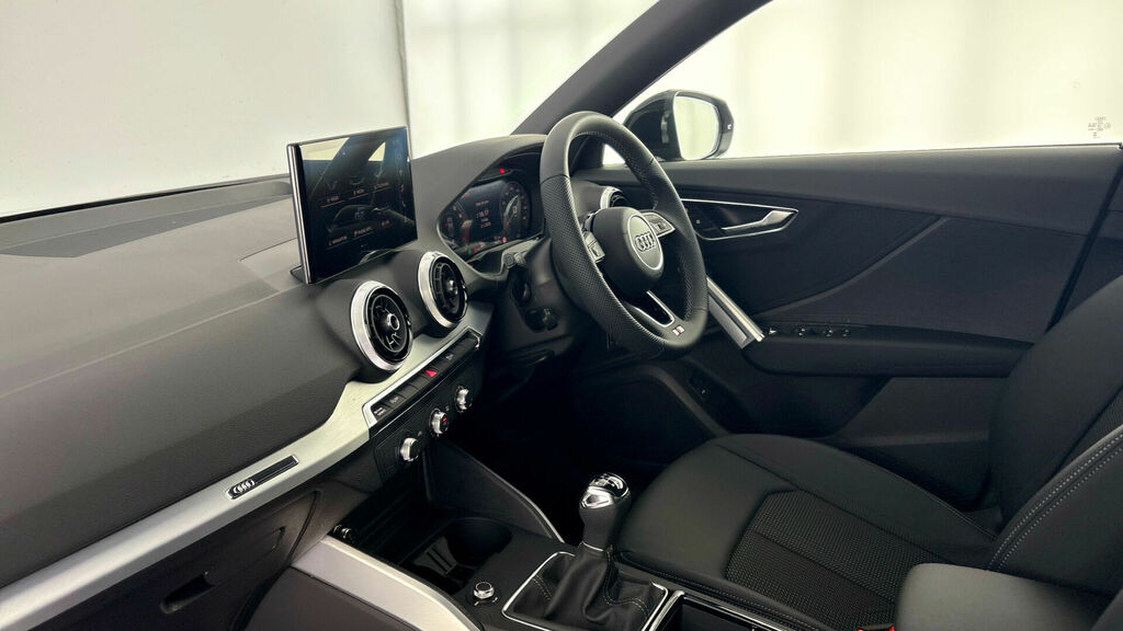 Audi Q2 1.0 Tfsi 30 S Line Euro 6 5-Door CF75KWS Black #2
