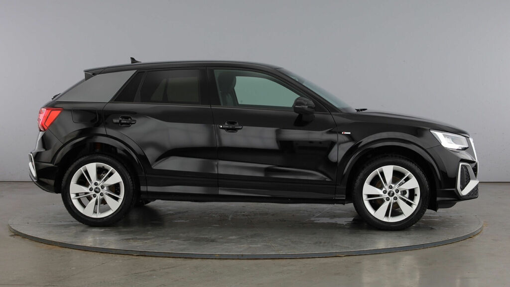 Audi Q2 1.0 Tfsi 30 S Line Euro 6 5-Door CF75KWS Black #4