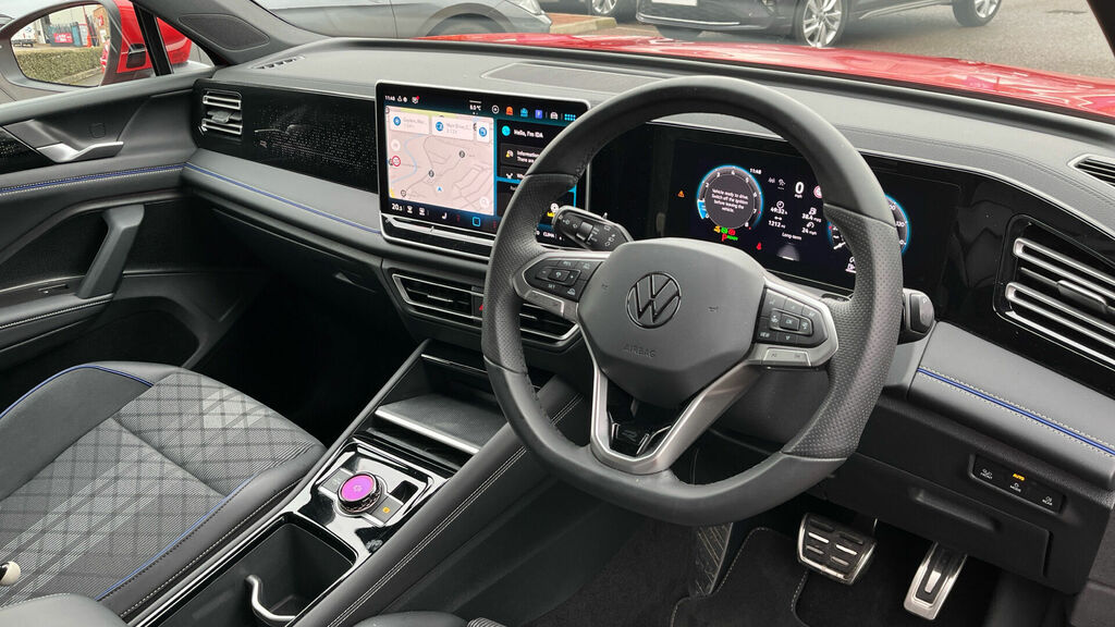 Volkswagen Tiguan Etsi Mhev R-line Dsg Euro 6 5-Door WU75HRG Red #6