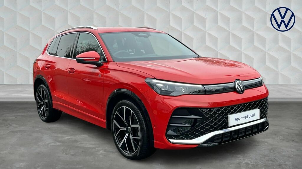 Volkswagen Tiguan Etsi Mhev R-line Dsg Euro 6 5-Door Red