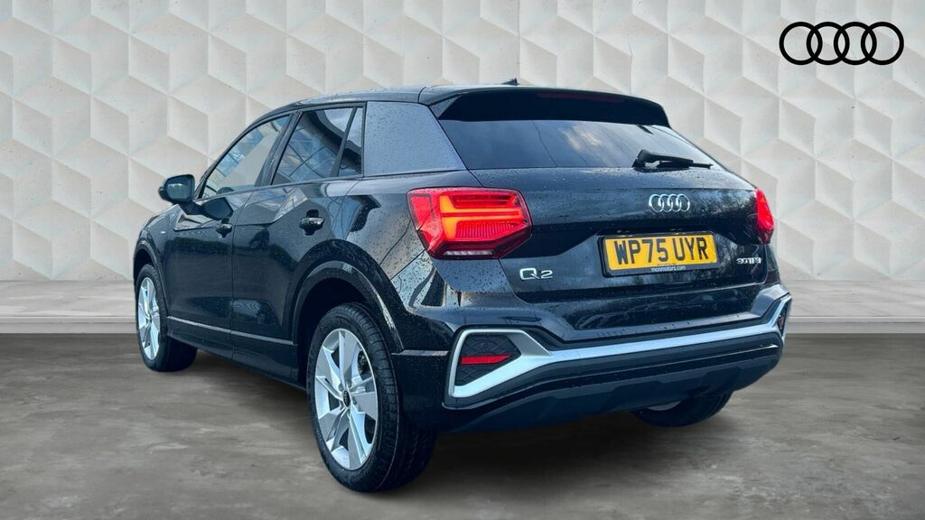 Audi Q2 1.0 Tfsi 30 S Line Euro 6 5-Door WP75UYR Black #3