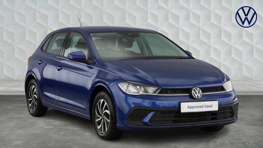 Volkswagen Polo 1.0 Tsi Life Dsg Euro 6 5-Door Blue