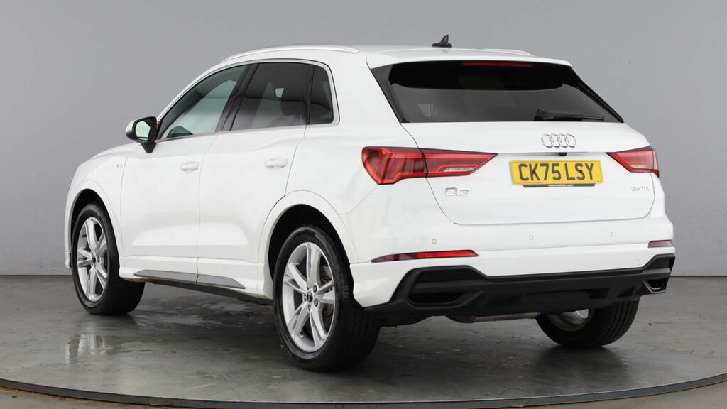 Audi Q3 2.0 Tdi 35 S Line S Tronic Euro 6 5-Door CK75LSY White #3