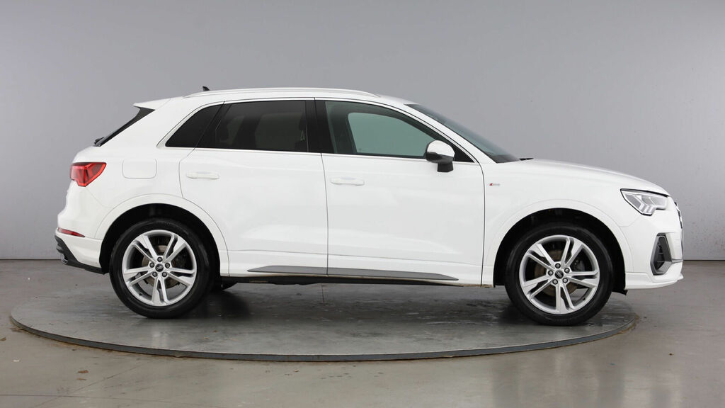 Audi Q3 2.0 Tdi 35 S Line S Tronic Euro 6 5-Door CK75LSY White #4