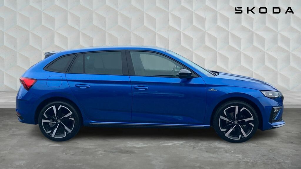 Skoda Scala 1.0 Tsi Monte Carlo Edition Dsg Euro 6 5-Door VX26YMC Blue #4