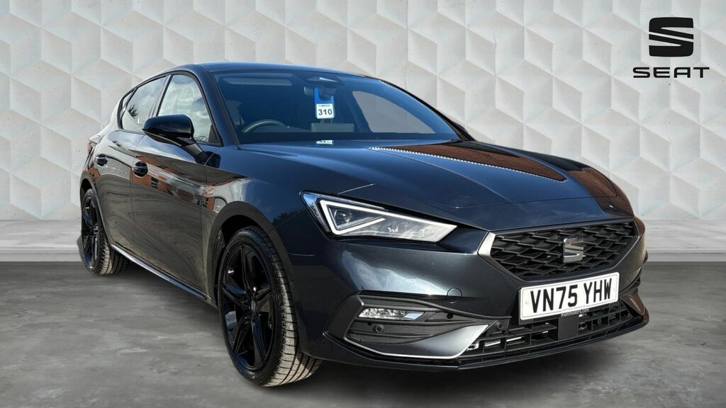 Seat Leon Etsi Mhev Fr Black Edition Dsg Euro 6 5-Door Grey