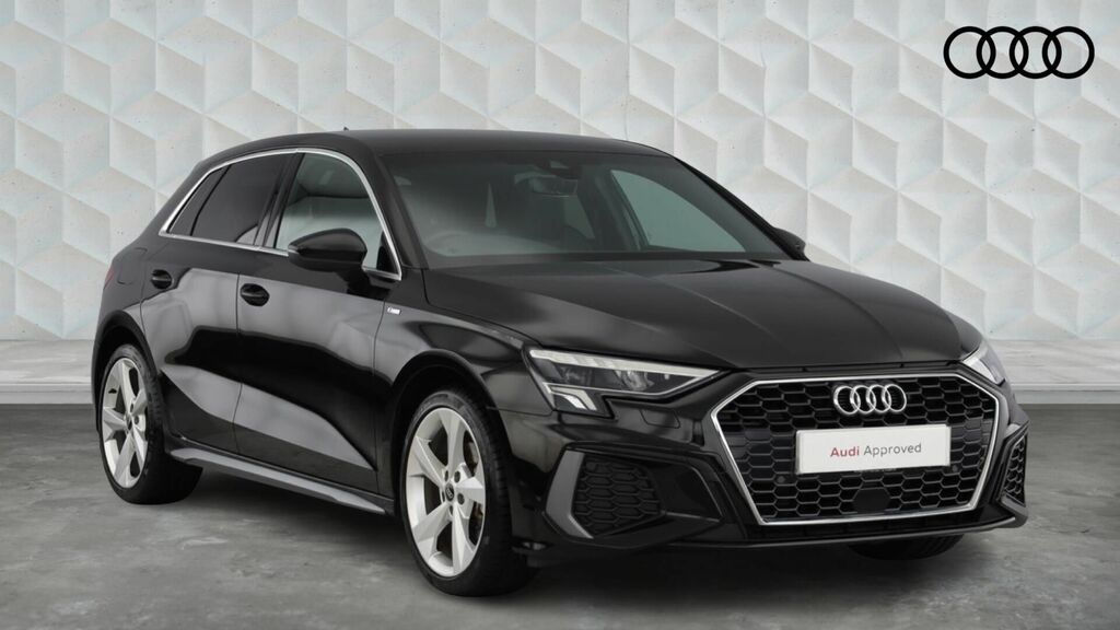 Audi A3 1.0 Tfsi 30 S Line Sportback S Tronic Euro 6 5-Doo Black