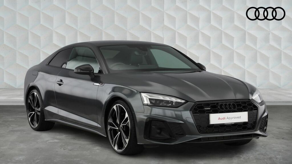 Audi A5 2.0 Tfsi 45 Black Edition S Tronic Quattro Euro 6- Grey