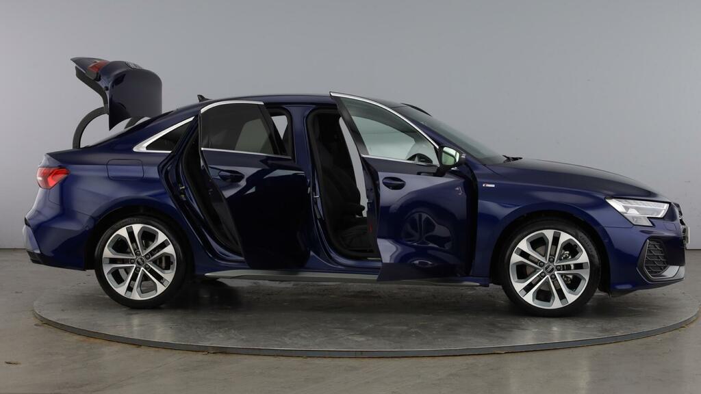 Audi A3 Tfsi 35 S Line S Tronic Euro 6 4-Door WV75UNS Blue #6