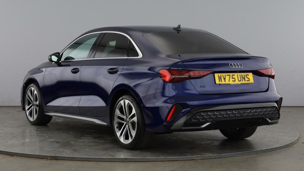 Audi A3 Tfsi 35 S Line S Tronic Euro 6 4-Door WV75UNS Blue #2
