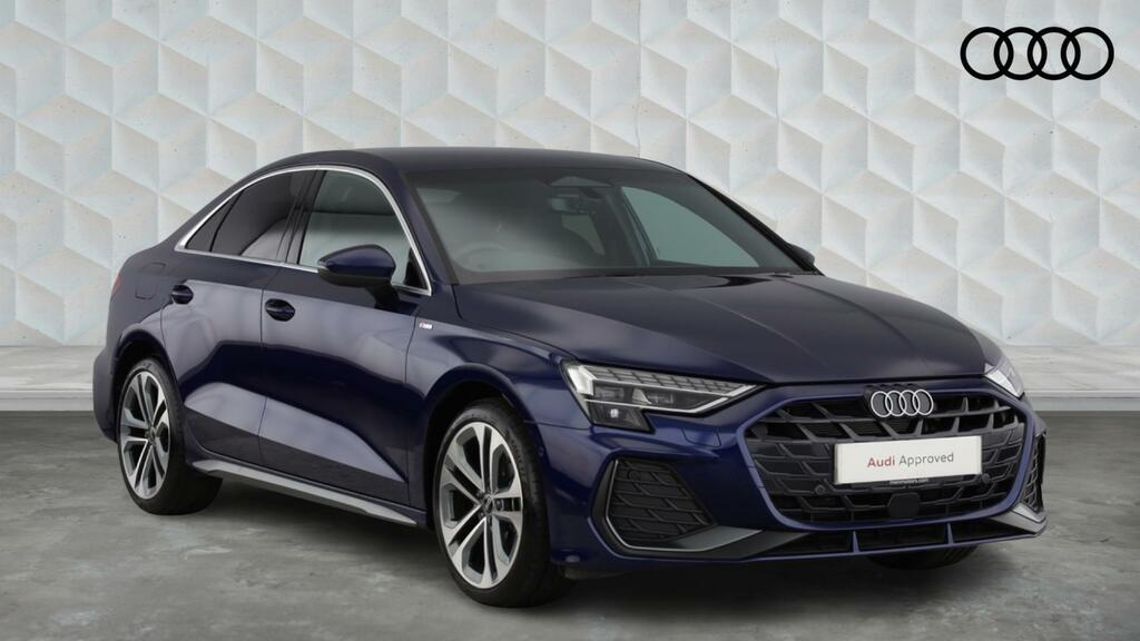 Audi A3 Tfsi 35 S Line S Tronic Euro 6 4-Door Blue