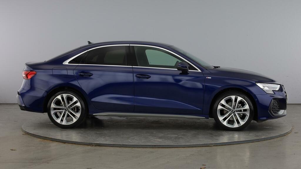Audi A3 Tfsi 35 S Line S Tronic Euro 6 4-Door WV75UNS Blue #3