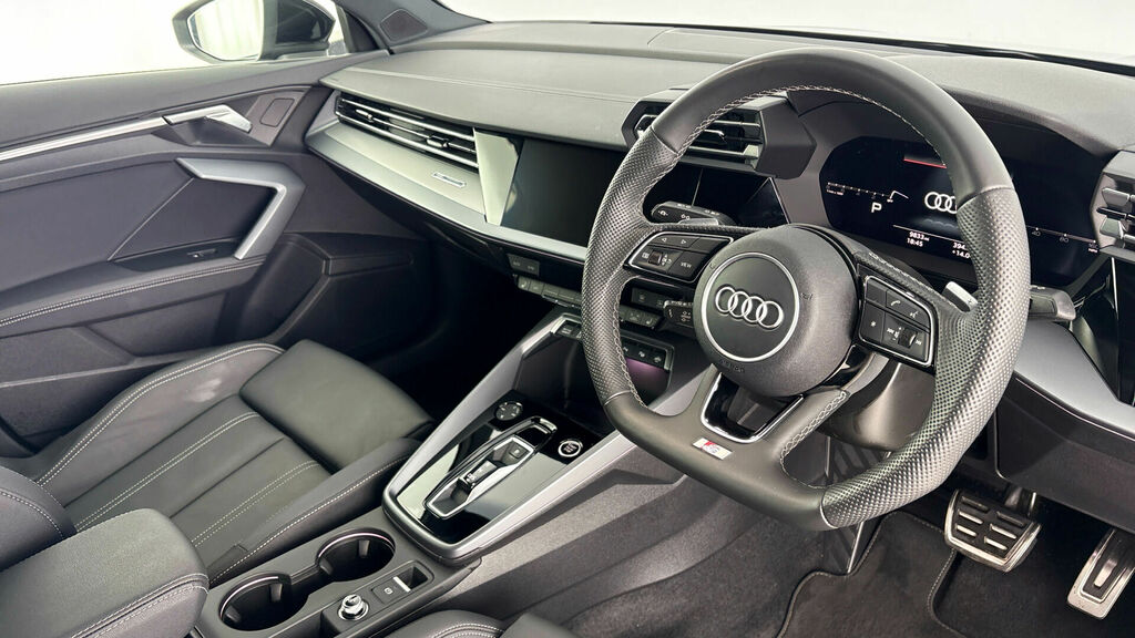 Audi A3 Tfsi 35 S Line S Tronic Euro 6 4-Door CN75XFE Black #6