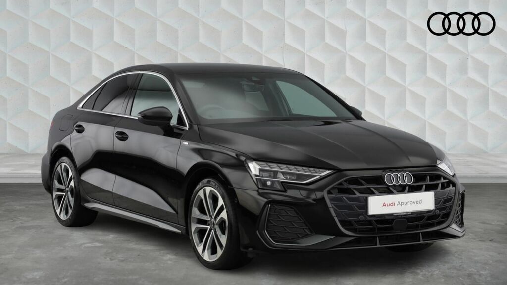 Audi A3 Tfsi 35 S Line S Tronic Euro 6 4-Door Black