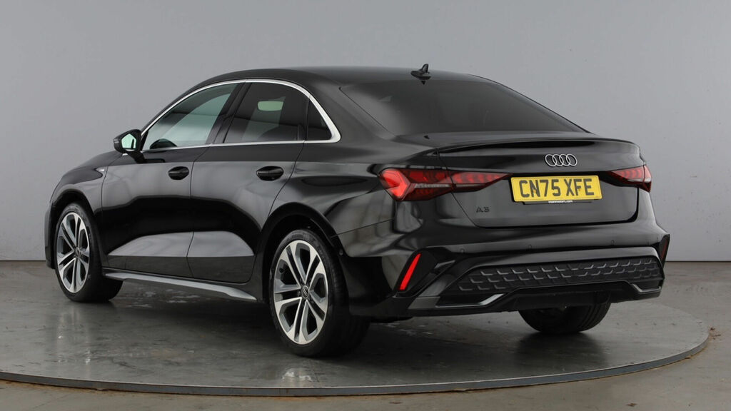Audi A3 Tfsi 35 S Line S Tronic Euro 6 4-Door CN75XFE Black #3
