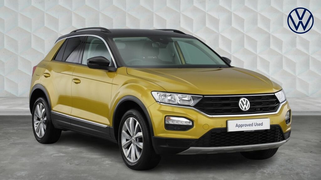 Volkswagen T-Roc Tsi Evo Design Euro 6 5-Door Yellow