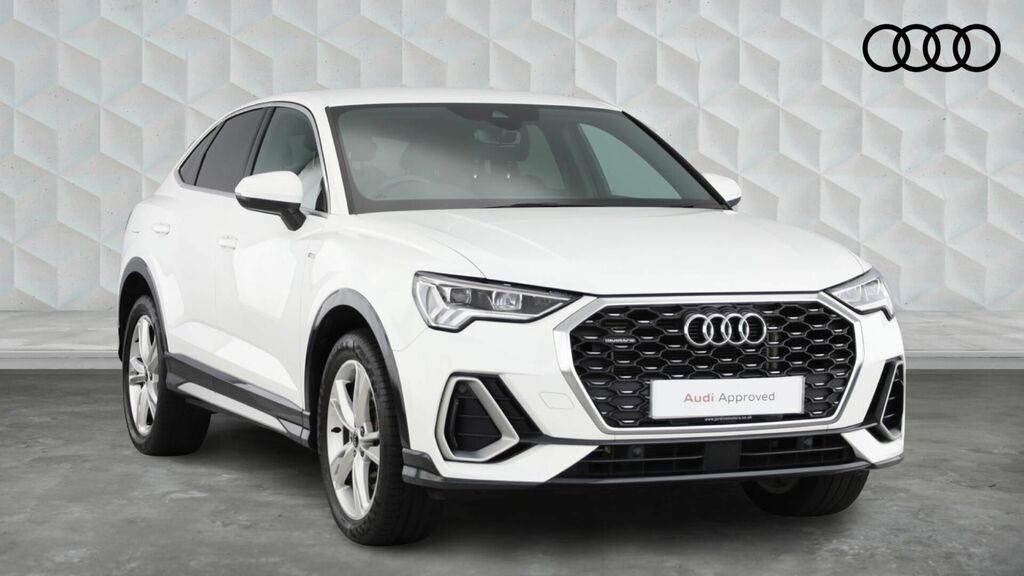 Audi Q3 2.0 Tfsi 40 S Line Sportback S Tronic Quattro Euro White