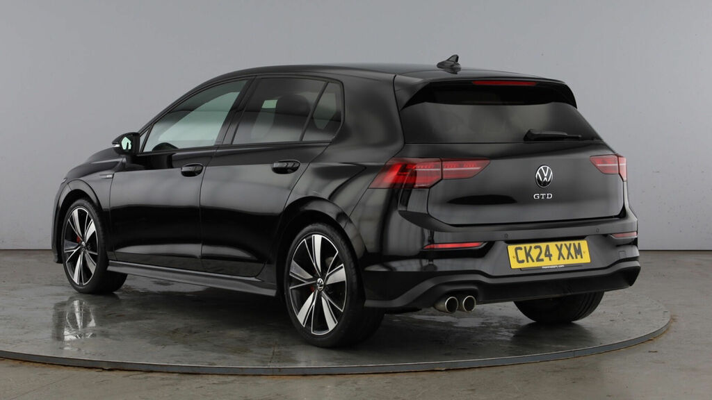 Volkswagen Golf 2.0 Tdi Gtd Dsg Euro 6 5-Door CK24XXM Black #3