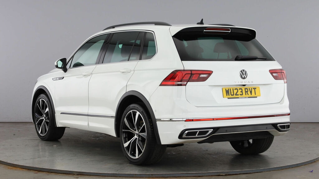 Volkswagen Tiguan Tsi R-line Dsg Euro 6 5-Door WU23RVT White #3
