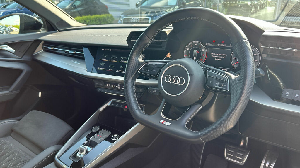 Audi A3 Tfsi 35 Edition 1 Sportback S Tronic Euro 6 5-Door DG23FZN Black #6