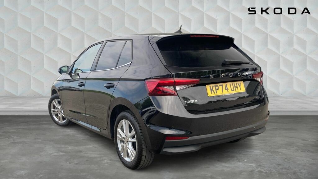 Skoda Fabia 1.0 Tsi Se L Dsg Euro 6 5-Door KP74UHY Black #3