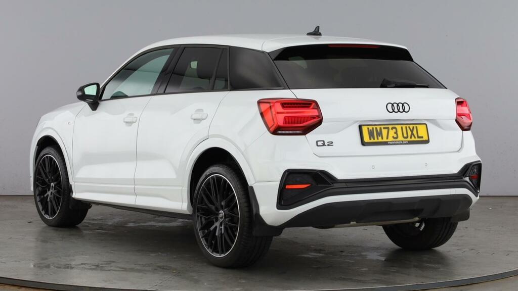 Audi Q2 1.0 Tfsi 30 Black Edition Euro 6 5-Door White #2