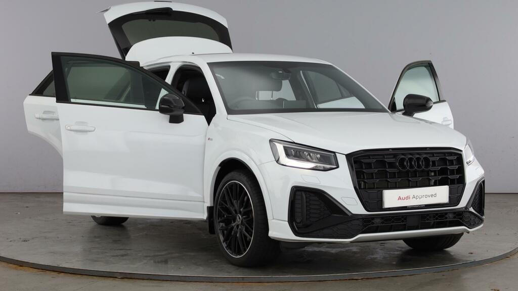 Audi Q2 1.0 Tfsi 30 Black Edition Euro 6 5-Door White #5