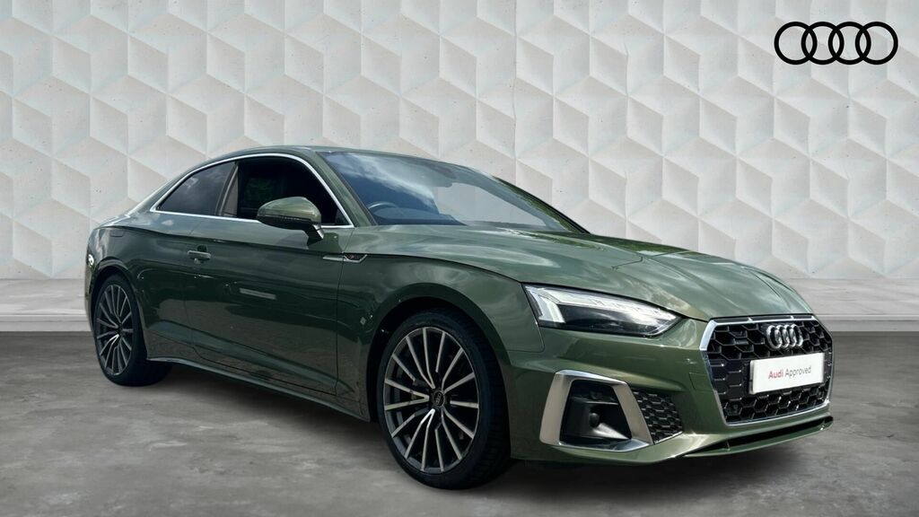 Audi A5 2.0 Tdi 40 S Line S Tronic Quattro Euro 6-Door Green