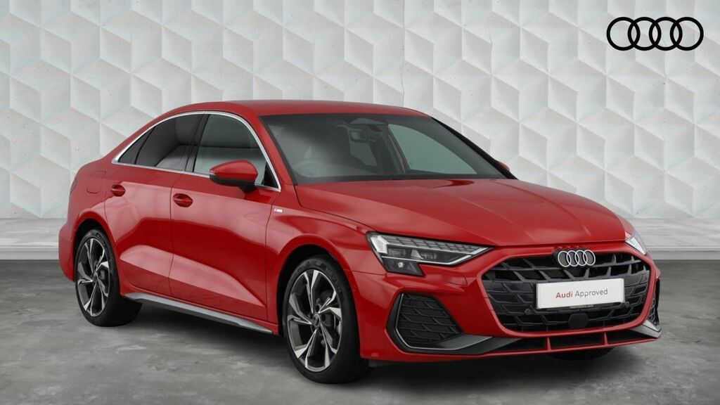 Audi A3 Tfsi S Line S Tronic Euro 6 4-Door Red