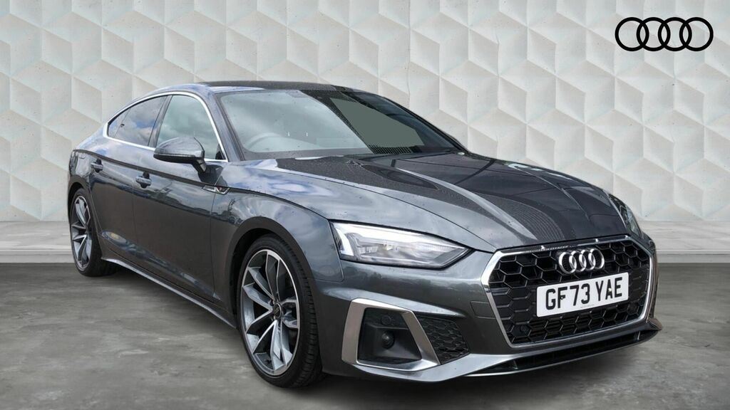 Audi A5 2.0 Tfsi 35 S Line Sportback S Tronic Euro 6 5-Doo Grey