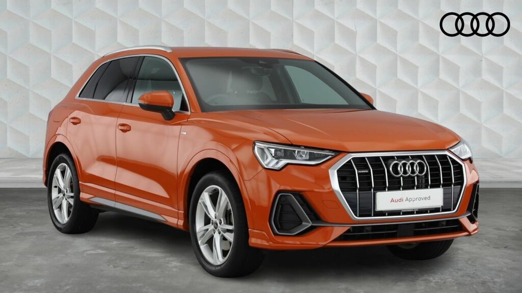 Audi Q3 2.0 Tfsi 40 S Line S Tronic Quattro Euro 6 5-Door Orange