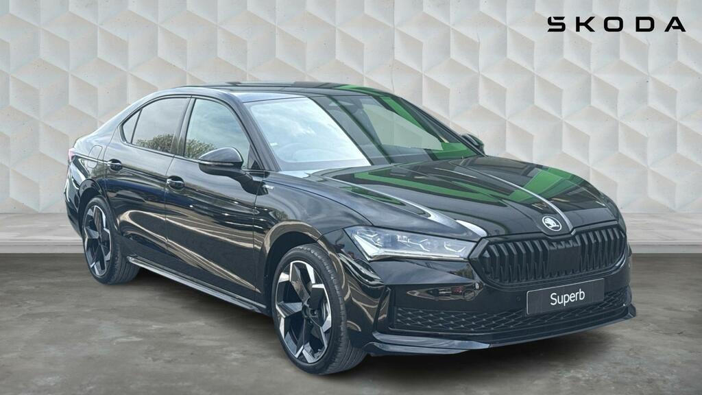 Skoda Superb 2.0 Tdi Sportline Dsg Euro 6 5-Door Black