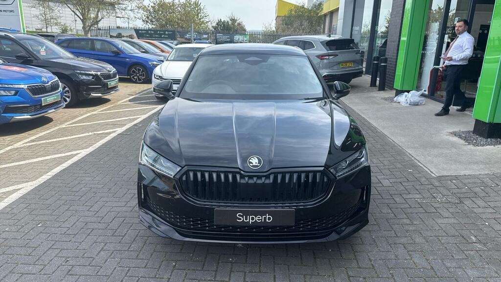 Skoda Superb 2.0 Tdi Sportline Dsg Euro 6 5-Door Black #5