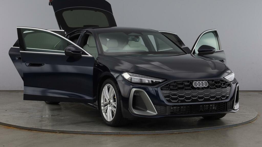 Audi A5 2.0 E-hybrid5.9kwh S Line Saloon S Tronic Quattro Blue #5