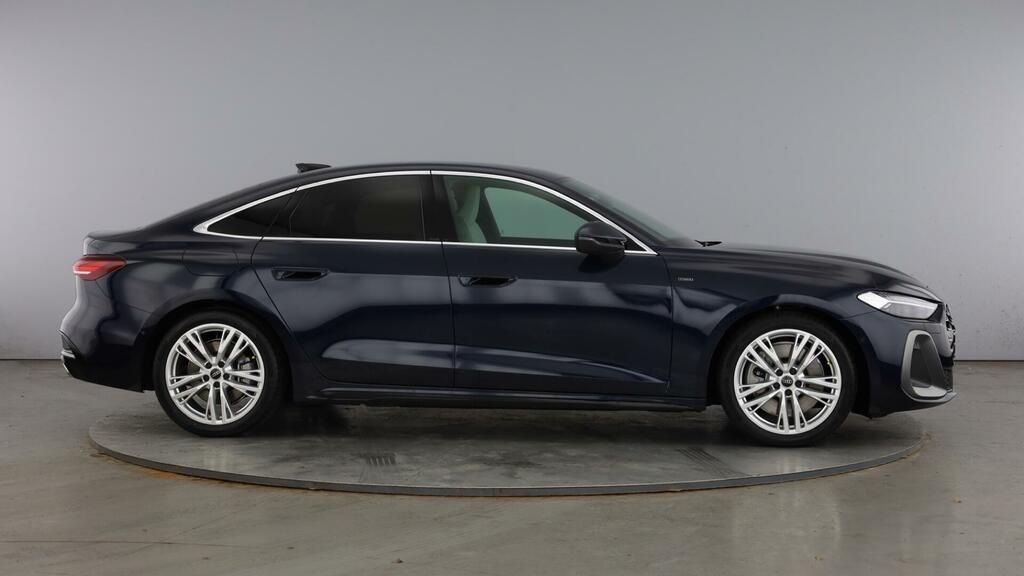 Audi A5 2.0 E-hybrid5.9kwh S Line Saloon S Tronic Quattro Blue #3