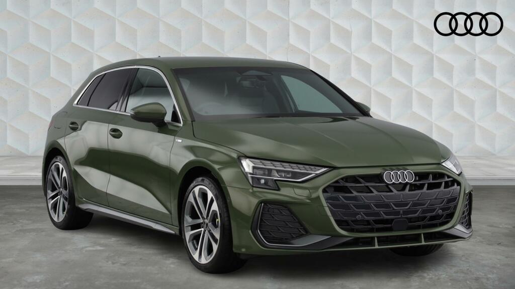 Audi A3 Tfsi S Line Sportback S Tronic Euro 6 5-Door Green