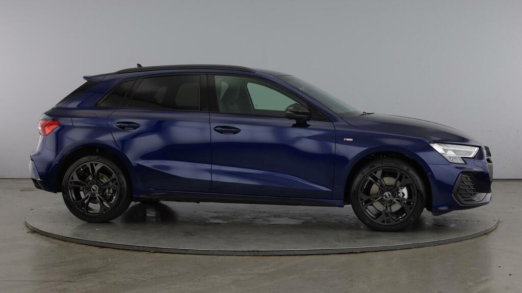 Audi A3 Tfsie Black Edition Sportback S Tronic Euro 6 5-Do Blue #3