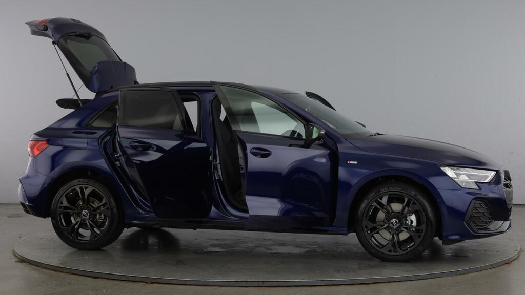 Audi A3 Tfsie Black Edition Sportback S Tronic Euro 6 5-Do Blue #6