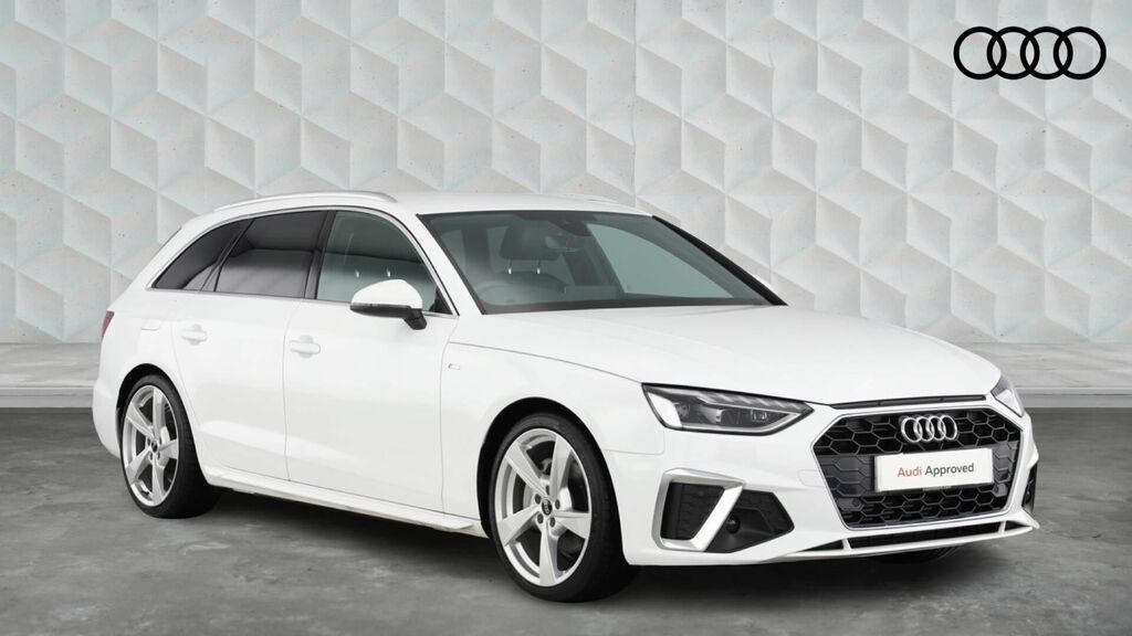 Audi A4 Avant 2.0 Tfsi 40 S Line S Tronic Euro 6 5-Door White