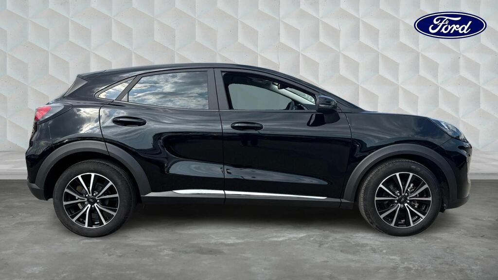 Ford Puma 1.0T Ecoboost Mhev Titanium Euro 6 5-Door Black #4