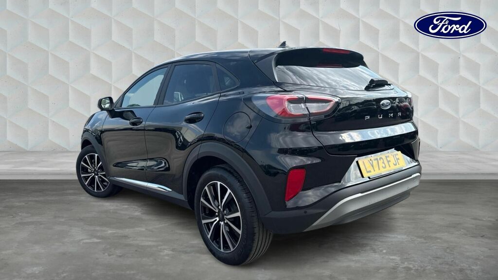 Ford Puma 1.0T Ecoboost Mhev Titanium Euro 6 5-Door Black #3