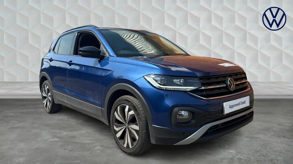 Volkswagen T-Cross 1.0 Tsi Black Edition Euro 6 5-Door Blue