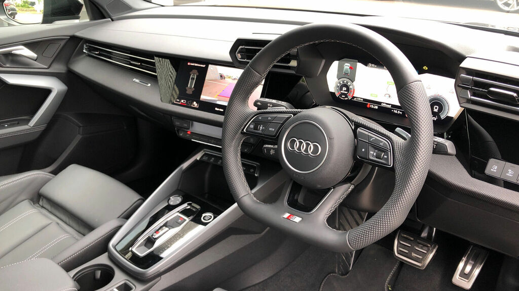 Audi A3 Tfsi Black Edition Sportback S Tronic Euro 6 5-Doo VK75CZJ Grey #6