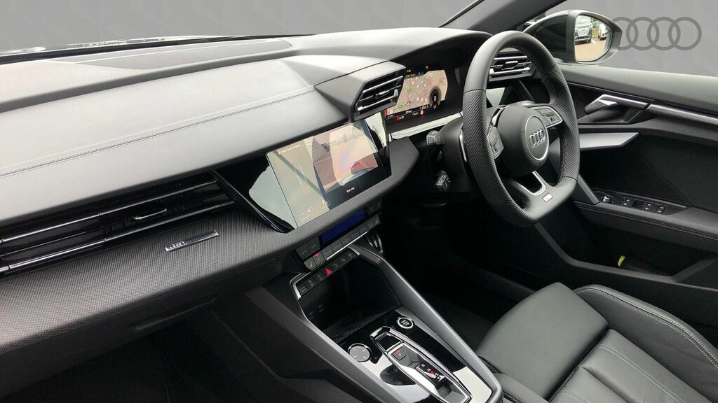Audi A3 Tfsi Black Edition Sportback S Tronic Euro 6 5-Doo VK75CZJ Grey #2