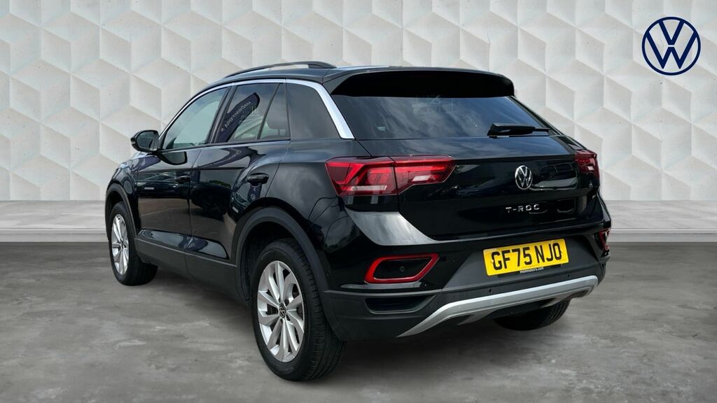 Volkswagen T-Roc Tsi Match Dsg Euro 6 5-Door GF75NJO Black #3