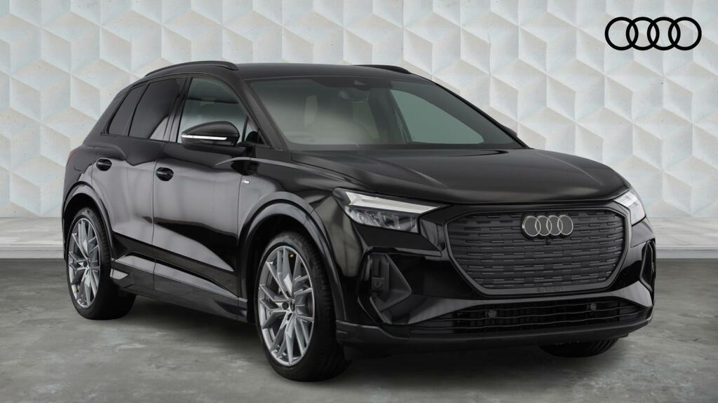 Audi Q4 E Tron 45 Black Edition 5-Door 82Kwh Black