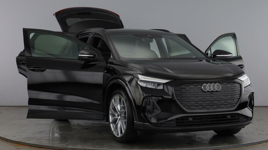 Audi Q4 E Tron 45 Black Edition 5-Door 82Kwh Black #5