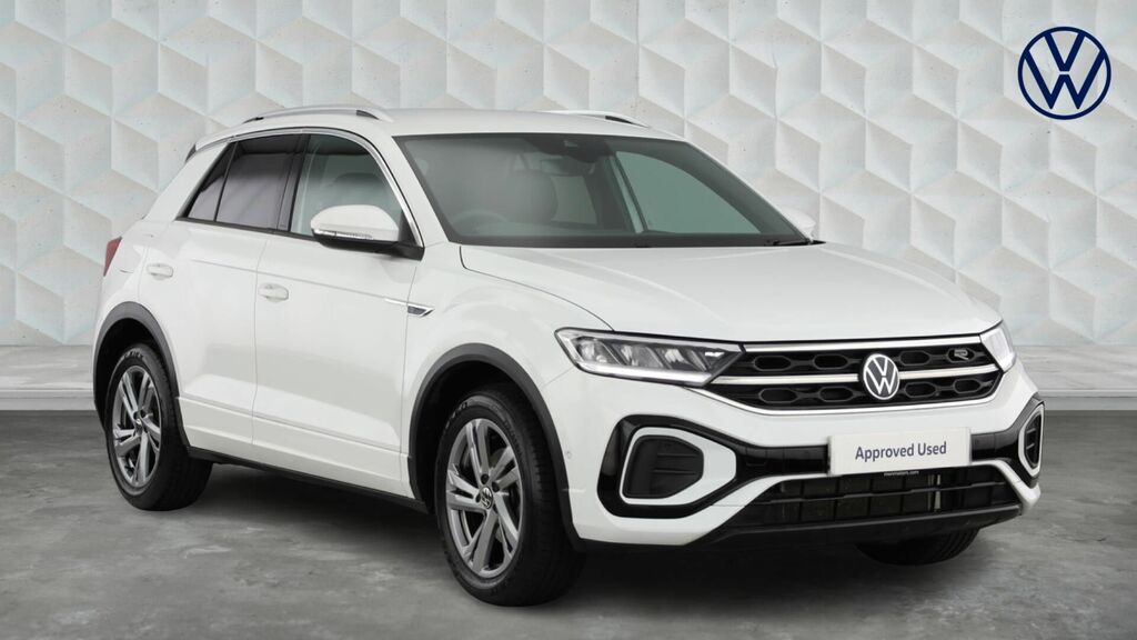 Volkswagen T-Roc Tsi R-line Dsg Euro 6 5-Door White