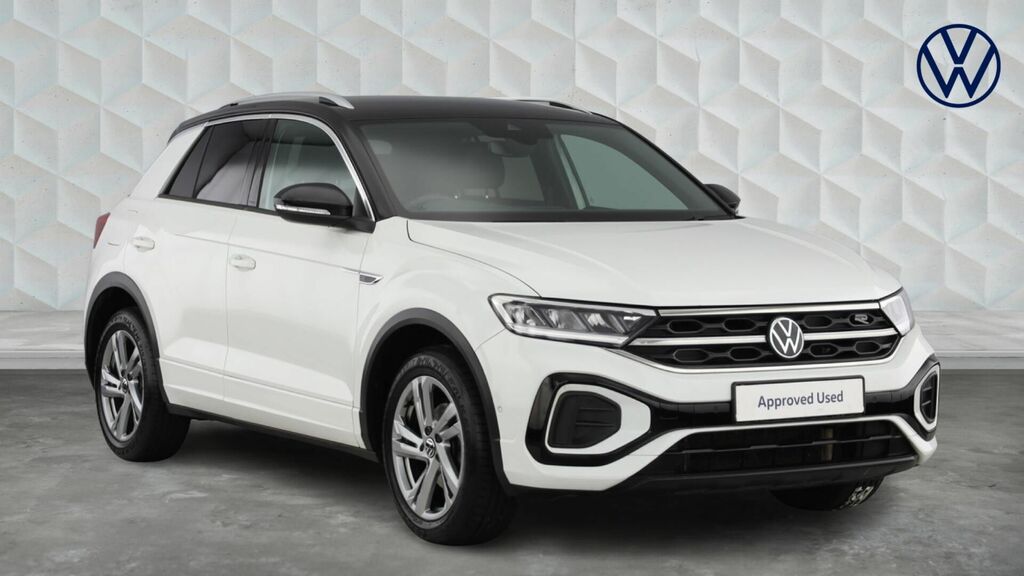 Volkswagen T-Roc Tsi R-line Dsg Euro 6 5-Door White